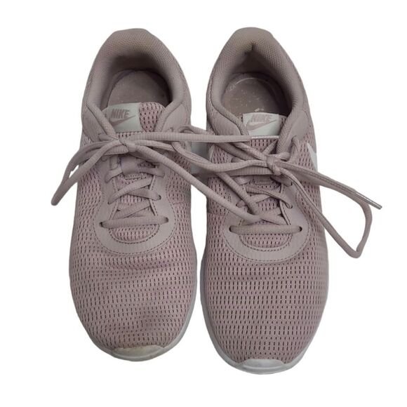 NIKE Tanjun‎ pink particle rose running shoes sneakers 812655-605 size 9 women - Picture 3 of 11